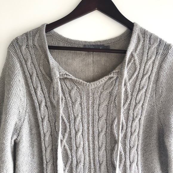 Prana Shelby Wool Blend Sweater Heathered Knit - Picture 4 of 10